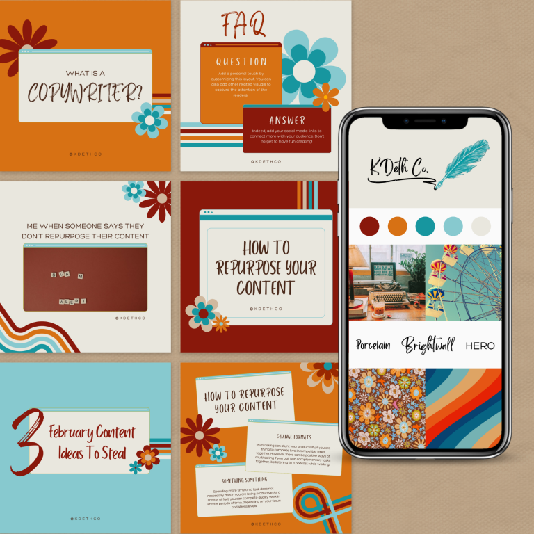 KP3 Copywriter Social Media Templates 1 768x768