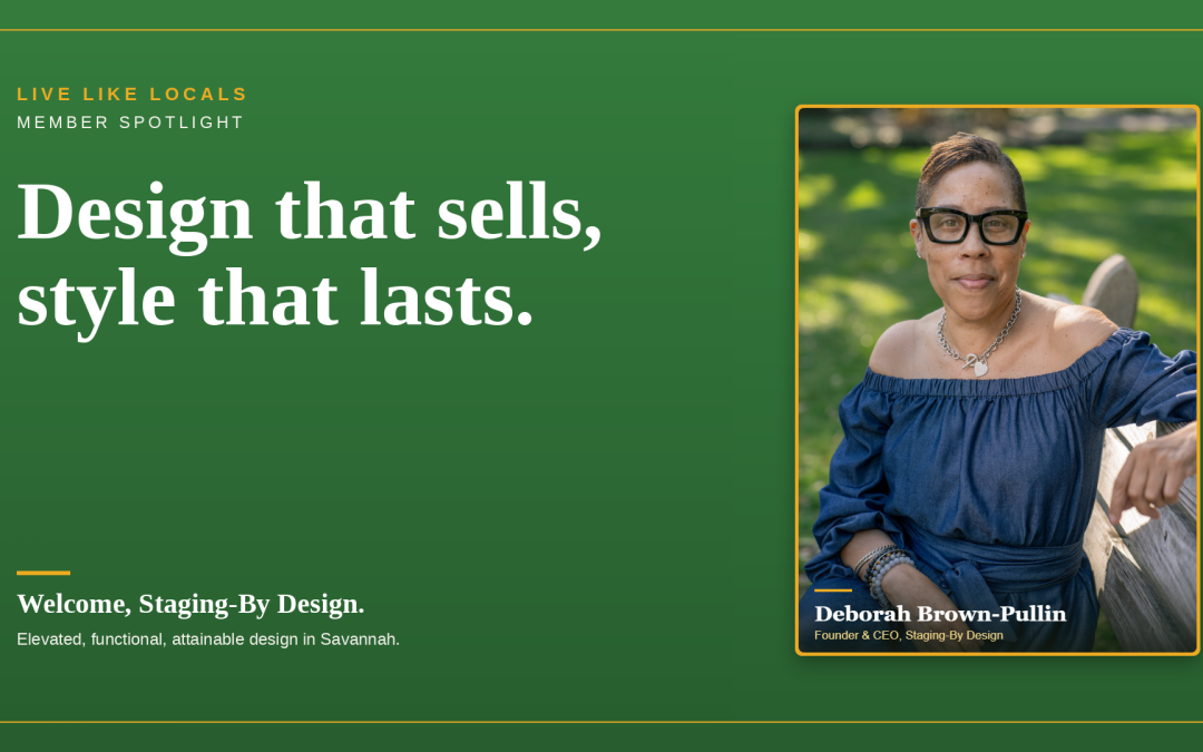 Member Spotlight: Staging-By Design Turns Savannah Houses Into Homes That Sell