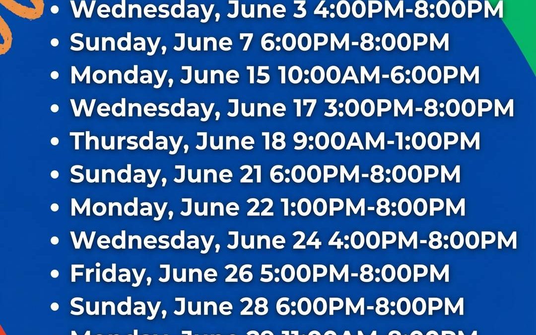 Port Wentworth Open Gym Days: June 2026