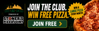 Join the Live Like Locals club powered by Stoner's Pizza Joint for special deals and a chance to win a free pizza every month.